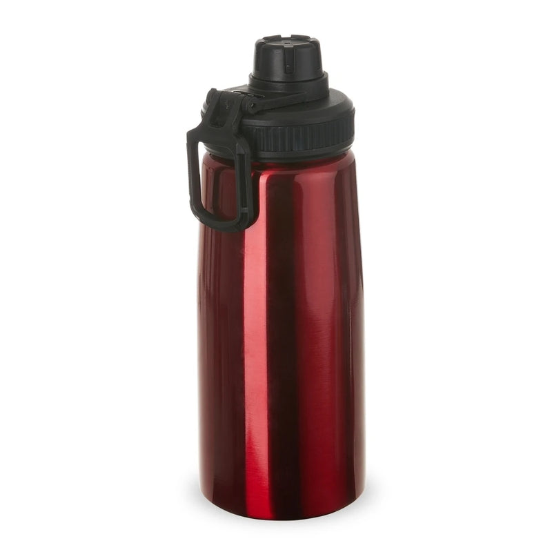 750ml Inox Squeeze Bottle with Handle, Gym, Water and Juice