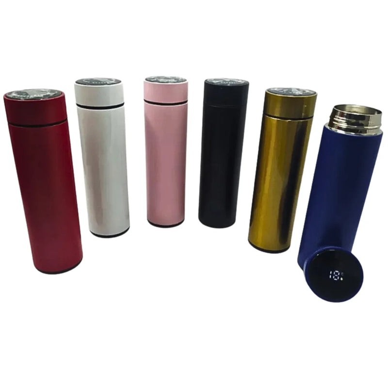 Inox Thermal Bottle, Smart Digital Temperature Sensor Led hot and cold drink