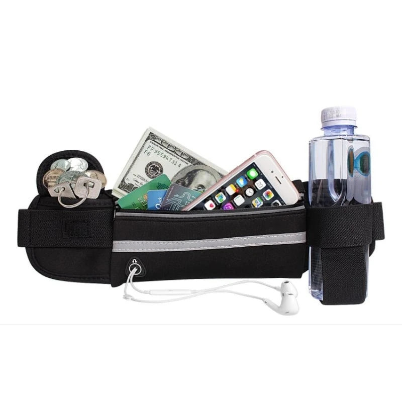 Sports Running Water Bottle Bag Bag, Slim Running, Mobile Phone Door Hiking Running Gym