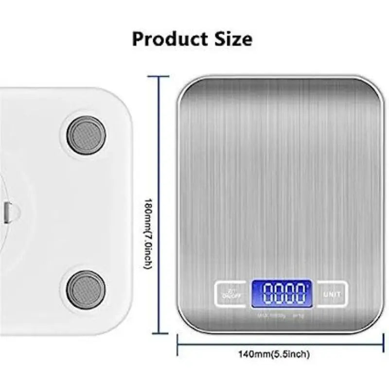 New Digital Kitchen Scale High Precision Stainless Steel