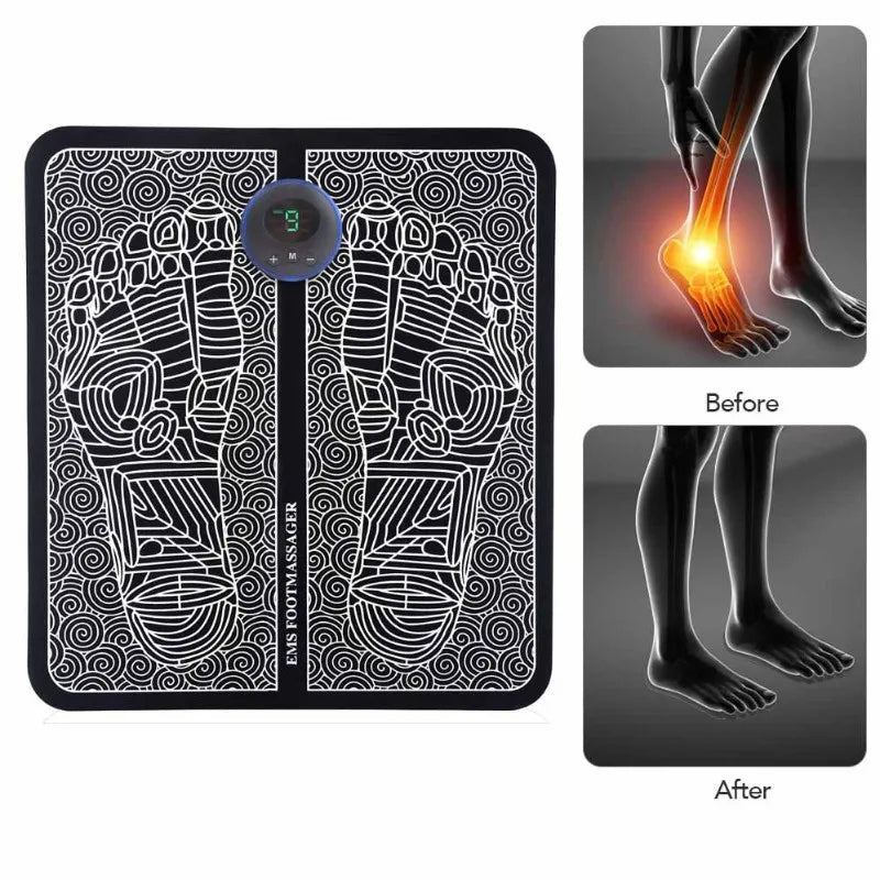 Electric Foot Massager Tie Muscle Therapy Health Care Relaxation