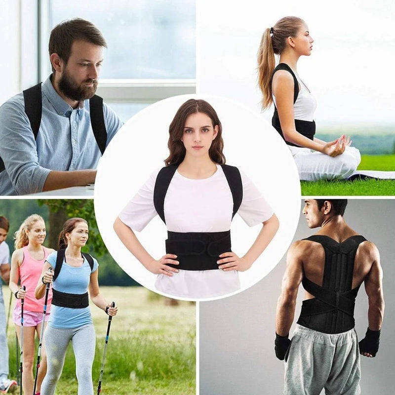 Belt Vest Unisex Reinforced Corrector Posture Strong Lumbar Column