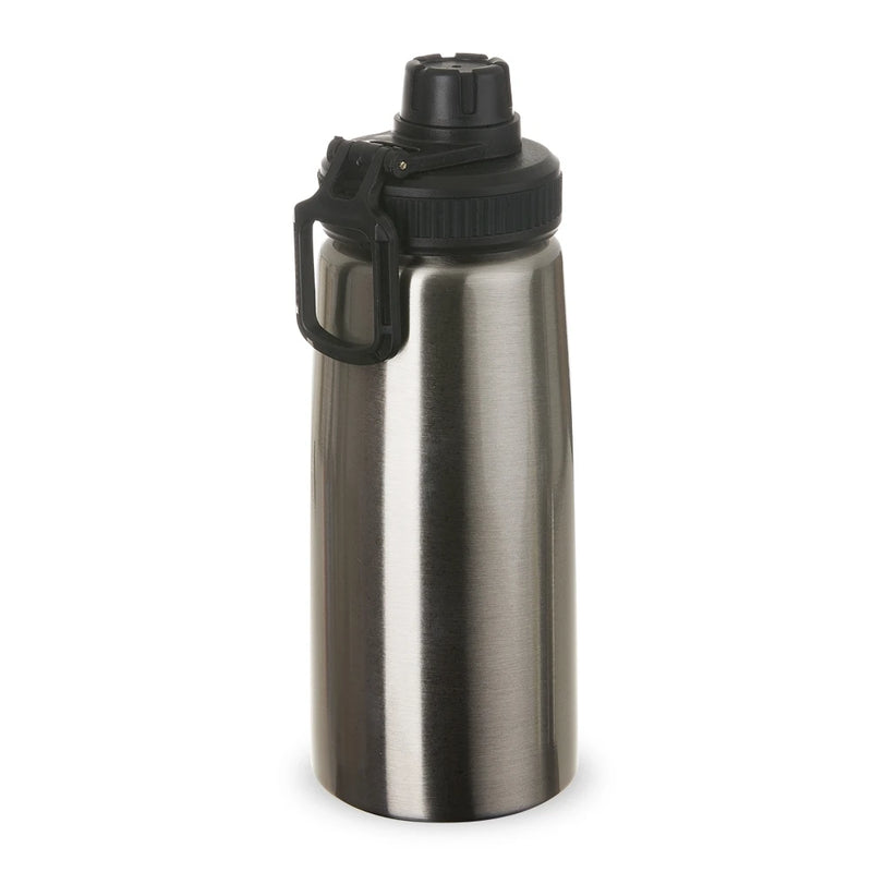 750ml Inox Squeeze Bottle with Handle, Gym, Water and Juice