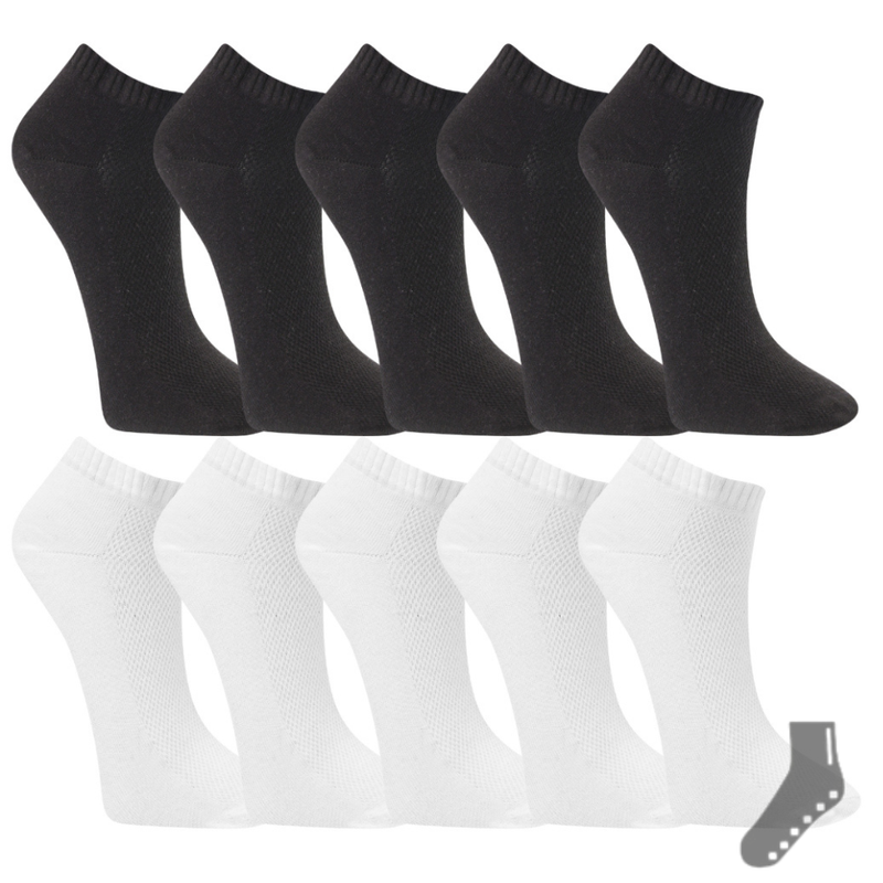 Kit 10 Pares Meia Soquete Winston Prow