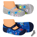 Kit 2 Pares Meia Antiderrapante - Bebê Vit