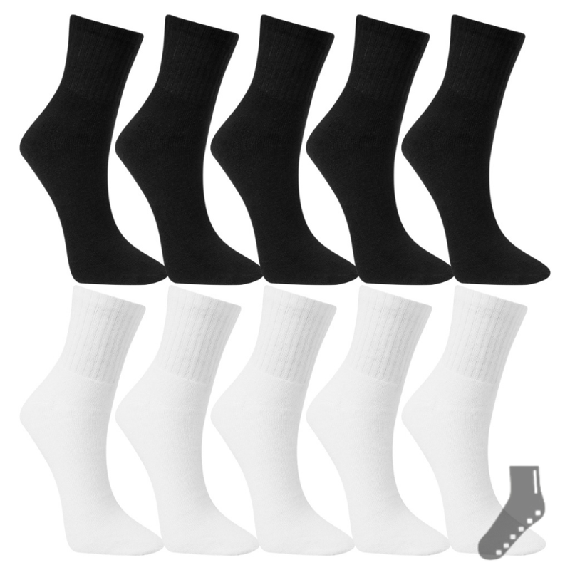 Kit 10 Pares Meia Prowvers Cano Médio