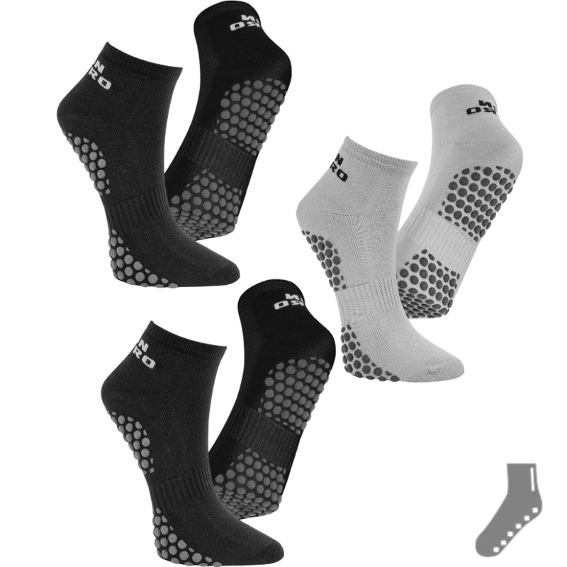 Kit 3 Pares Meia [Hidroginástica] Inova Antiderrapante