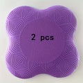 2pcs Yoga Kneeling Mat, Portable Thicken Support Mat, Suitable For Sports And Fitness, Yoga Training Trash can Baitcasting reel