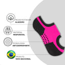 Kit 3 Pares Meia [Pilates / Yoga] Inova Antiderrapante
