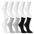 Kit 10 Pares Meia Prowvers Cano Médio