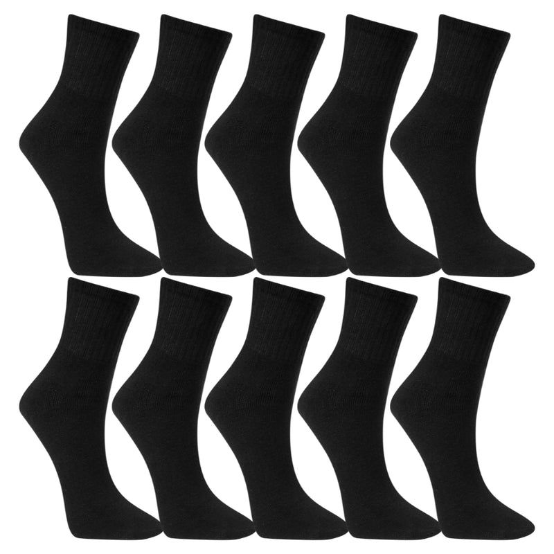 Kit 10 Pares Meia Prowvers Cano Médio