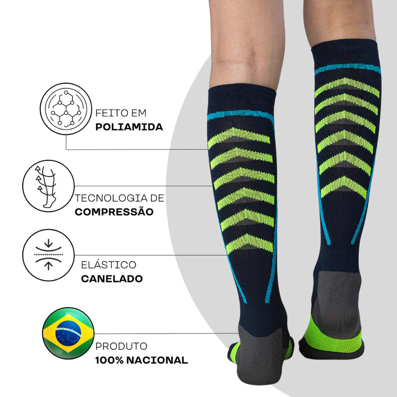 Kit 2 Pares Meia Inova Ortopédica - Esportiva